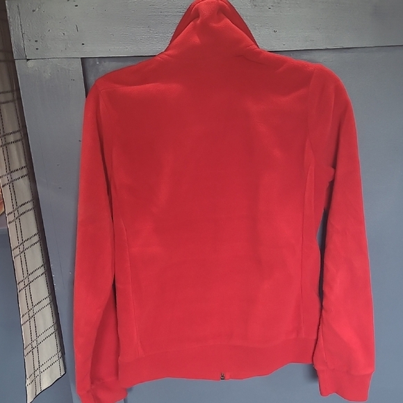 Lacoste Vibrant Red Fleece Jacket - Picture 4 of 4